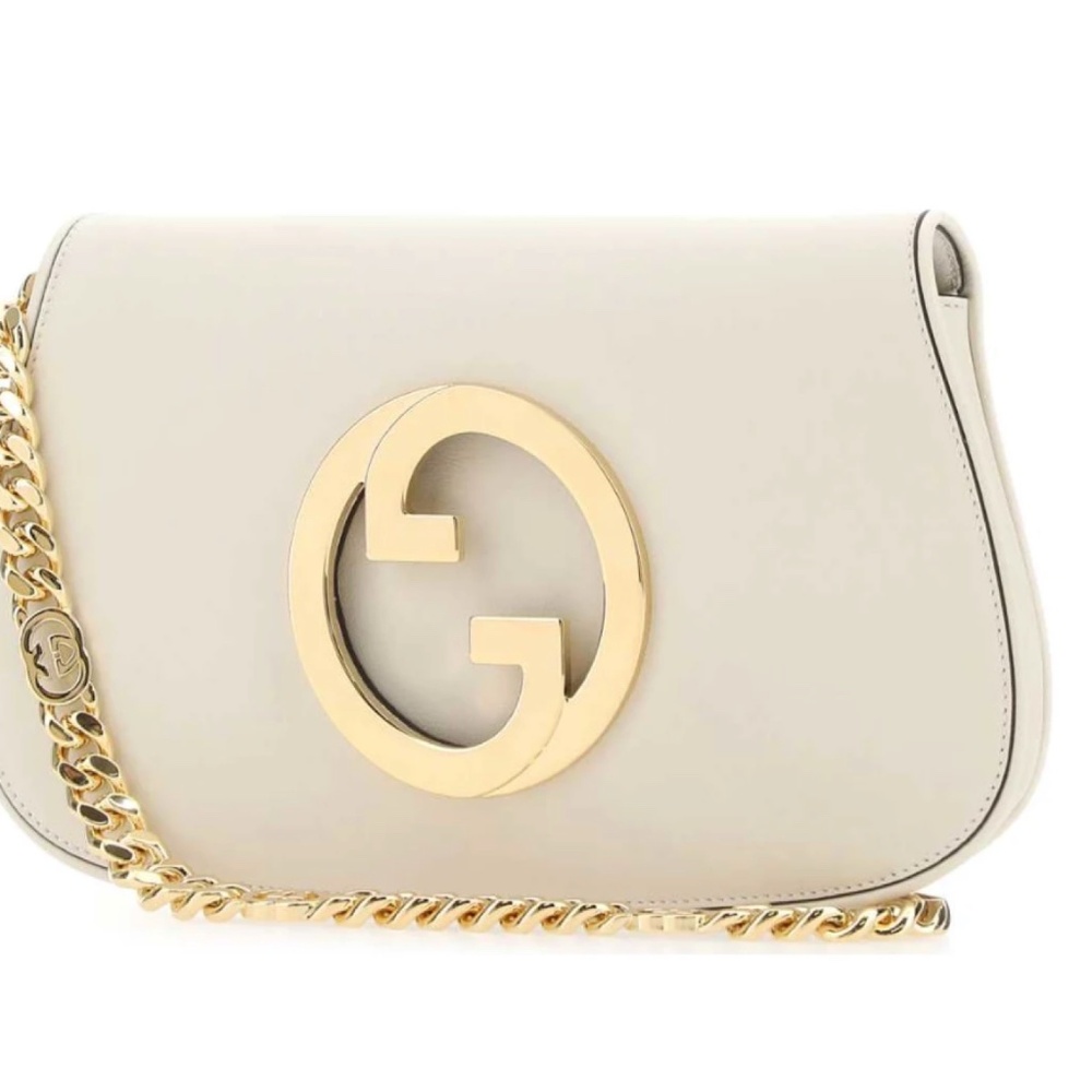 Gucci Women White Leather Blondie